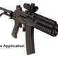 Utg Red Dot 4.0 Moa Dot 30mm - With Integral Qd Mount