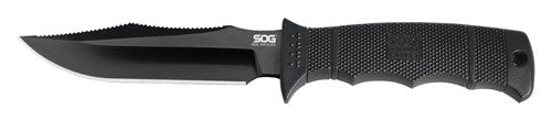 Sog Knife Seal Pup Elite - Black W/sheath
