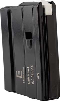 E-lander Magazine 6.5 Grendel - 4rd Steel