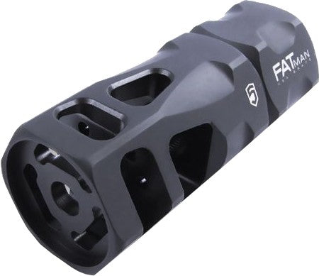 Phase 5 Muzzle Brake Fatman - 5.56mm 1-2x28 Ar-15 Black