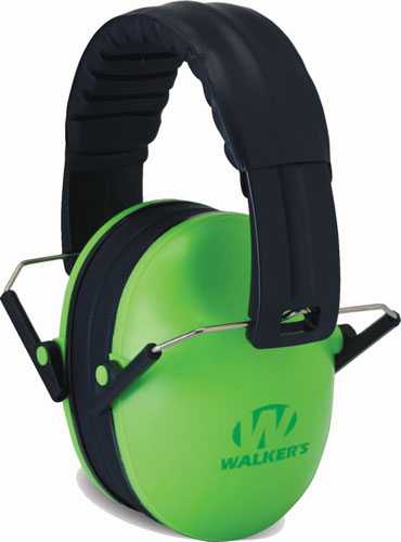 Walkers Muff Hearing - Protection Childrens 23db Lime