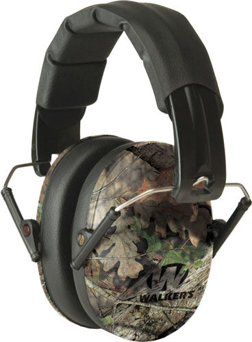 Walkers Muff Shooting Passive - Pro-low Profile 22db Mossy Oak