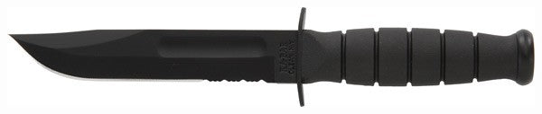 Ka-bar Short Ka-bar - 5.25" Serr W-plastic Sheath 1