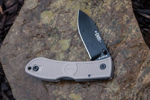 Ka-bar Dozier Folding Hunter - 3" Hunter Gray