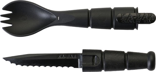 Ka-bar Mil-spec Spork-knife - 3 Pack Od Green-black-brown 4