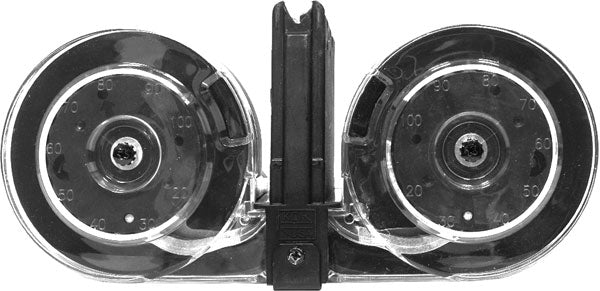 Kci Usa Inc Magazine Ar15 .223 - 100rd Drum Gen 2 Blk Poly