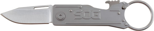 Sog Keytron 1.8" Blade W- Key - Ring Holder Folding Blade