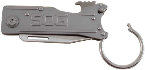 Sog Keytron 1.8" Blade W- Key - Ring Holder Folding Blade