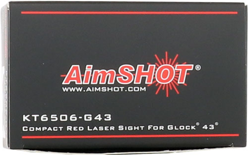 Aimshot Ultralight Laser Sight - Red Glock 43