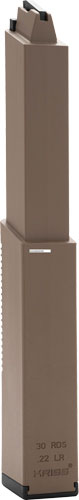 Kriss Magazine .22lr 30rd - Fde For Kriss Vector .22lr