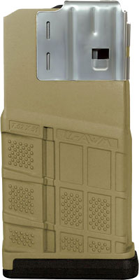 Lancer Magazine L7awm Sr-25 - 7.62x51 20rd Opaque Fde