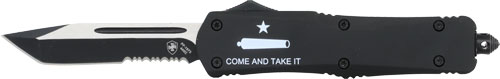 Templar Knife Large Otf Ar - Come & Take It 3.5" Blk Tanto