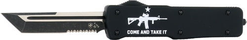 Templar Knife Large Zinc Otf - Come & Take It Ar 3.5" D2 Srtd 3