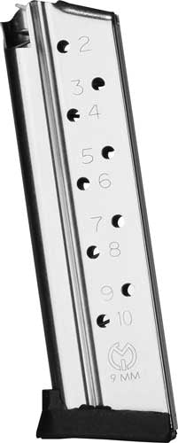 Metalform Magazine 1911 Govt. - 9mm 10rd S-s Removable Base