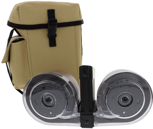 Iver Johnson Magazine Ar15 - .223 100rd Drum Blk-tan Poly