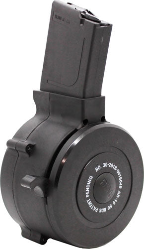Iver Johnson Magazine Ar15 - .223 50rd Drum Black Polymer