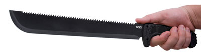 Sog Machete Sogfari 13" - Black W-sheath