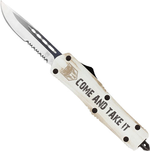 Cobratec Medium Fs3 Otf Come - And Take It 3" Drop Pnt Srrtd