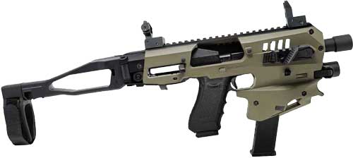 Caa Mck Micro Conversion Kit - Glock 20-21 W-brace Tan-fde