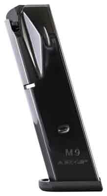 Mec-gar Magazine Beretta 92fs - 9mm Luger 15rd Blued