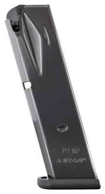 Mec-gar Magazine Taurus Pt92 - 9mm 18rd Flush Fit Black-afc