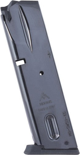 Mec-gar Magazine S&w 5900 - Series 9mm Luger 15rd Blued