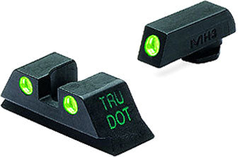 Meprolight Night Sight Set - Green For Glock 42-43