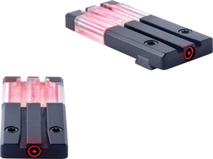 Meprolight Fiber Tritium Red - Circle Dot Rear Sight Glock