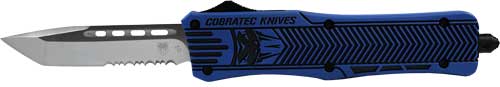 Cobratec Medium Ctk1 Otf - Nra Blue 3" Tanto Serrated