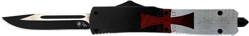 Templar Knife Slim Otf Templar - Flag 3.1" Black Drop Point 1