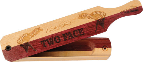 Pittman Game Calls Two Face - Box Turkey Call Prpl Hrt-maple