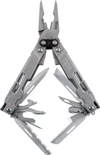 Sog Multi-tool Poweraccess Dlx - Stonewash W-sheath-hex Bit Kit