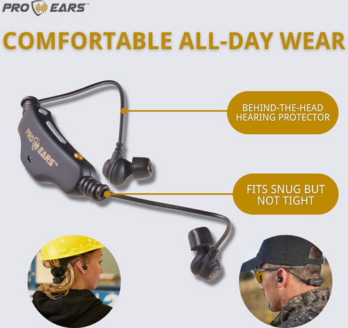 Pro Ears Stealth 28 Ht Ear - Muff Electronic Green 3