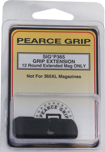 Pearce Grip Extension For - Sig P365 9mm Extra 1-4" Extnsn 3