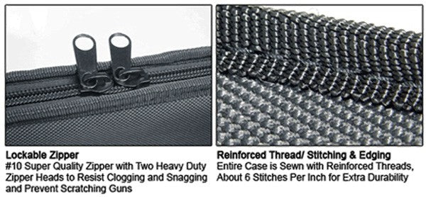 Utg Gun Case 42" Black - Dc Tactical 6