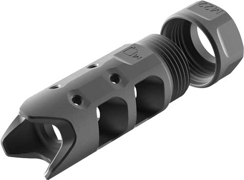 Audere Quarter Stroke Muzzle - Break .30 Cal 5/8"-24 Black