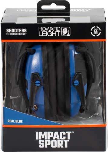 Howard Leight Impact Sport - True Blue Electronic Muff Nr22 3