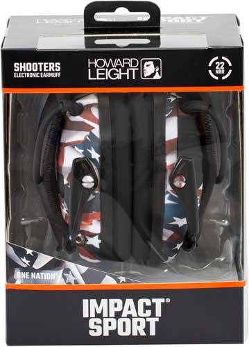 Howard Leight Impact Sport - One Nation Flag Elec Muff Nr22 3