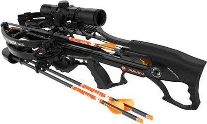 Ravin Crossbow Kit R26x W-3- - Arrows 400fps Silent Cock Blk