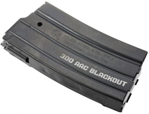 Ruger Magazine Mini-14 .300aac - 20rd Blued Steel