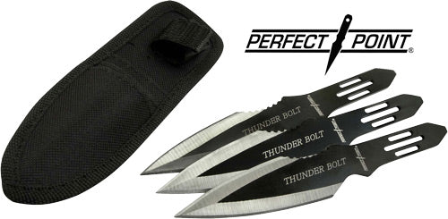 Mc Perfect Point 6.5" Spear - Point Throwing Knives 3-pack 1