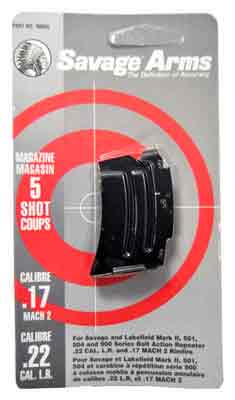 Savage Magazine Mkii Series - .22lr-.17hm2 5rd Blued