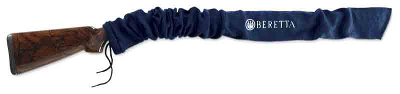 Beretta Gun Sock W-logo Blue - 52"w-vapor Corrosion Inhibitor