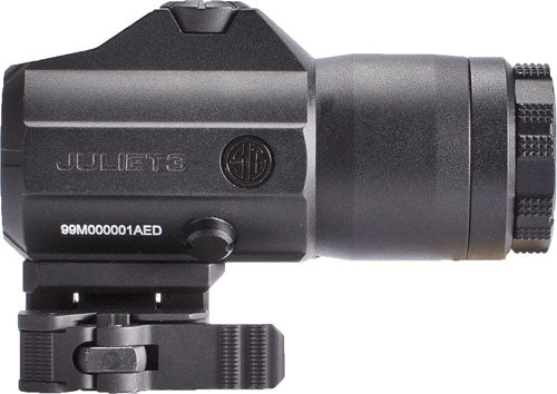 Sig Optics Juliet 3 Magnifier - 3x24 Powercam Qr Mount Black
