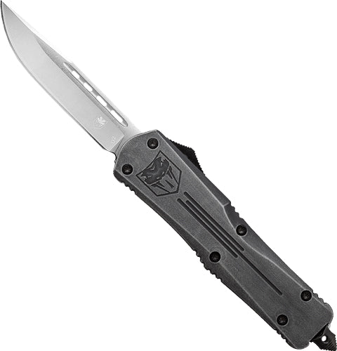 Cobratec Small Fs3 Otf - Stonewash 3" D2 Drop Point