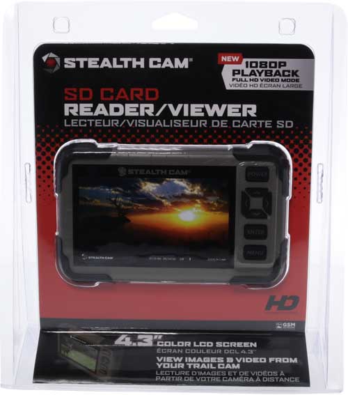 Stealth Cam Card Viewer - W-4.3" Lcd Screen 2