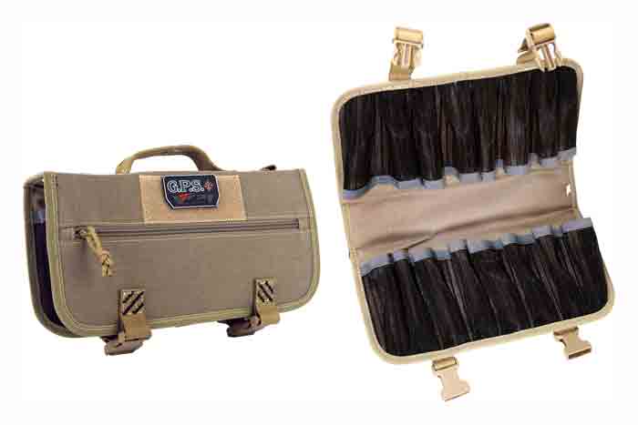 Gps Magazine Storage Case - Holds 16-pistol Mags Tan