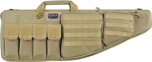 Gps Tactical Ar Case 35" Tan - W- Handgun Holder