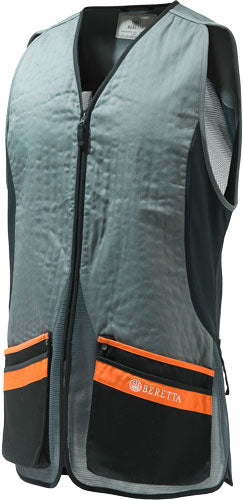 Beretta Men's S.pigeon Vest - Xx-large Grey-orange