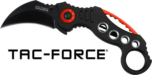 Mc Tac-force 2.5" Hawkbill - Blade Folder Black/red